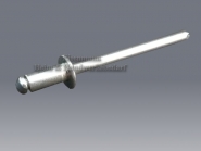 Blindnieten Stahl/Stahl 3,0 x 6 mm Standard Nieten Flachkopf 