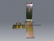 Kistenverschluss 200 mm Überwurf Torriegel Türriegel Riegel mit Öse 