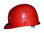 Bauhelm rot 51 - 64 cm 