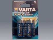 Varta Batterie Baby C 1,5 V Batterien HighEnergy 
