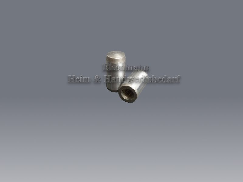 Zylinderstifte 12 mm Länge 45 mm Innengewinde DIN 7979 25 Stück A 12 x L 45 x M 06