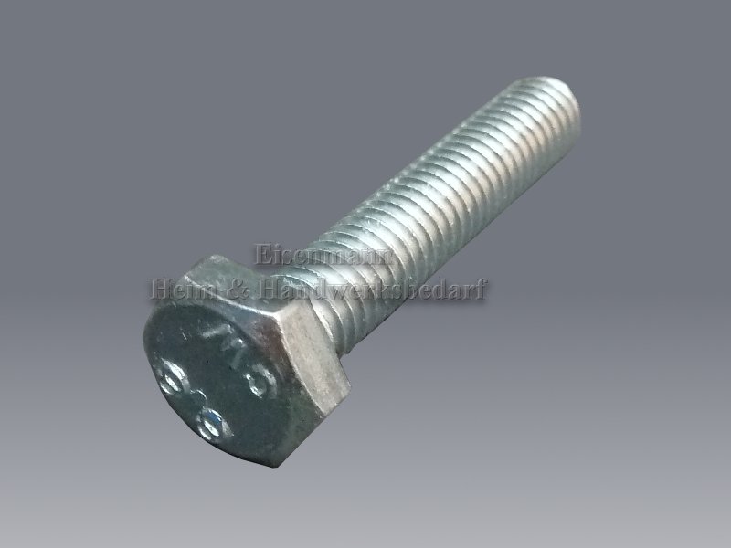 Sechskantschrauben M24 x 70 mm DIN 933 verzinkt 8.8 