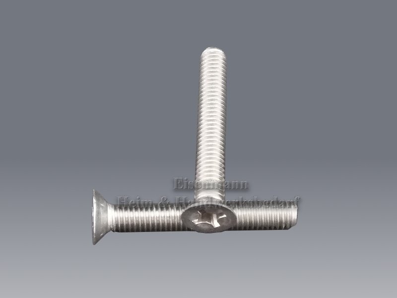 Senkkopfschrauben M2,5 x 20 mm Kreuz DIN 965 A2 Edelstahl 
