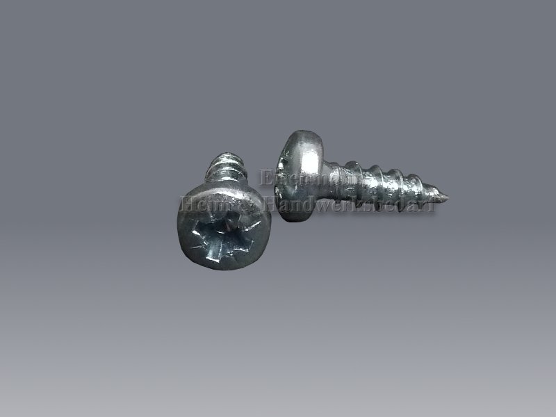 Spanplattenschrauben 4,5 x 40 mm PZ Pan Head verzinkt 