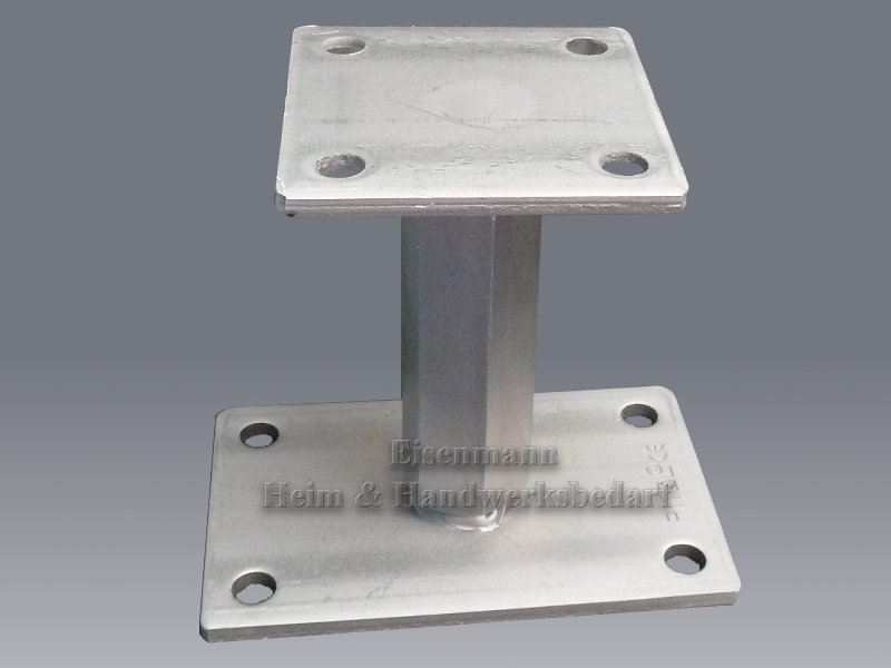 Stützenfuß höhenverstellbar 142 - 207 mm 10 Stück 100 x 100 x 5 mm