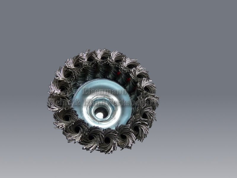 Topfbürste gezopft 60/80/100mm M14 5 Stück 100 mm 0,50 mm Draht